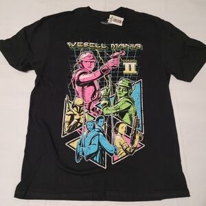 NWT Anaheim Star Wars Celebration 2022 Wesell Mania T-shirt Mens Medium Black